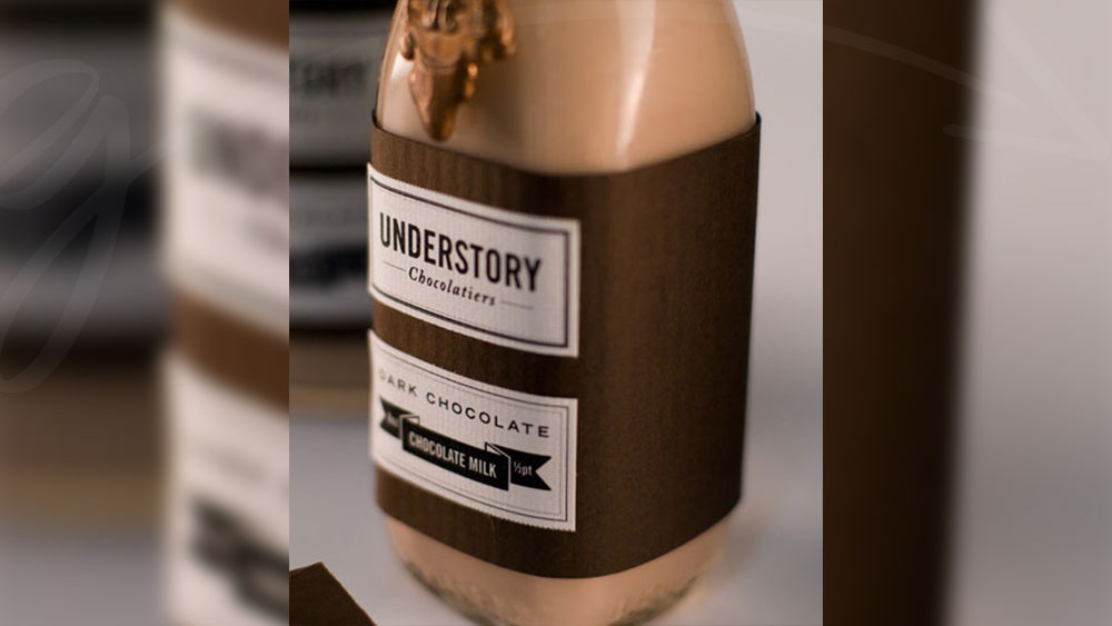 Creative design of milk packaging